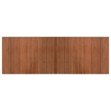 Cumpara ieftin Covor dreptunghiular, maro, 70x200 cm, bambus