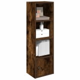 VidaXL Bibliotecă, stejar fumuriu, 31x24x102 cm, lemn prelucrat 860341