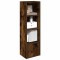 vidaXL Bibliotecă, stejar fumuriu, 31x24x102 cm, lemn prelucrat 860341
