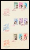 1964 Romania - 3 FDC Figuri de seama din trecutul operei romanesti, LP 578