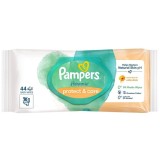 Pampers Harmonie Protect &amp;amp; Care wet wipes, 44pcs