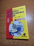 culegere - matematica in concursurile scolare - din anul 2001