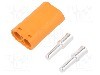 Conector alimentare DC, 1kV, 2 pini, seria LC, {{Dimensiune pin}}. AMASS - LCB40-M