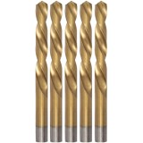 Evotools 676061 - Set burghie metal HSS-TIN 13 mm tija cilindrica 5 bucati