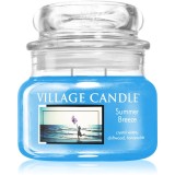 Village Candle Summer Breeze lum&acirc;nare parfumată (Glass Lid) 262 g