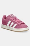 adidas Originals sneakers din piele &icirc;ntoarsă Campus0s culoarea roz, JQ8290