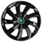 Set 4 Capace Roti 17 inchi (R17), Stig Negru Lucios, Compatibil cu Skoda Nou Verde