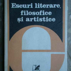Eseuri Literare, Filosofice Si Artistice - Ion Biberi ,275247