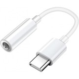 Adaptor Audio USB-C - 3.5mm Mobeen by Samsung, Alb GP-TGU023AEAWW