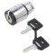 Comutator Rotativ cu Cheie 22mm 2 Poziții Negru