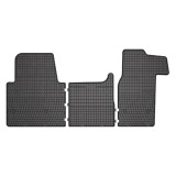 Covorase Cauciuc Nissan NV400 (2011+) Negre | Set Auto Dedicat, Protectie Interior, Durabile, Usor de Curatat