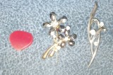 2 BROSE VINTAGE VECHI ANII 60 70