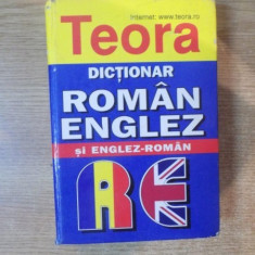 DICTIONAR ROMAN-ENGLEZ SI ENGLEZ-ROMAN de ANDREI BANTAS , 2007