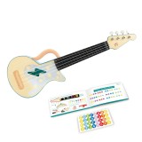 Chitara Ukulele din lemn pentru copii Hape