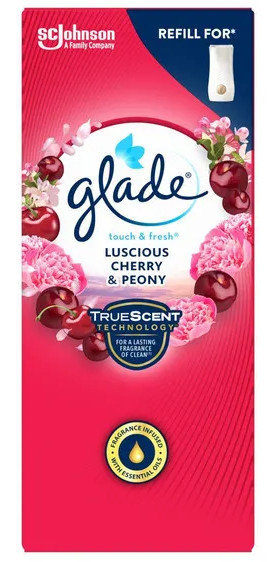 Glade rezervă pentru aparat electric touch&amp;fresh cu aromă Cherry&amp;Peony, 10 g