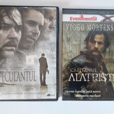 Lot 2 filme DVD: Speculantul + Capitanul Alatriste