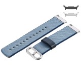 Curea material textil, compatibila Samsung Galaxy Watch8 44mm, Albastru