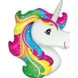 Balon din folie unicorn colorat Luz 62cm StarHome GiftGalaxy, Hessa