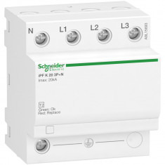 Descarcator supratensiune SPD T2 20kA 3P+N stanga Schneider A9L15693