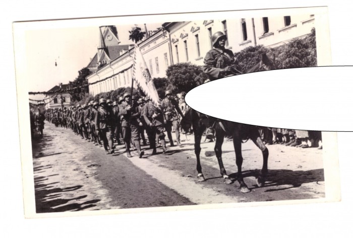 CP Sighetu Marmatiei - Intrarea trupelor maghiare, 5 sept. 1940, necirculata