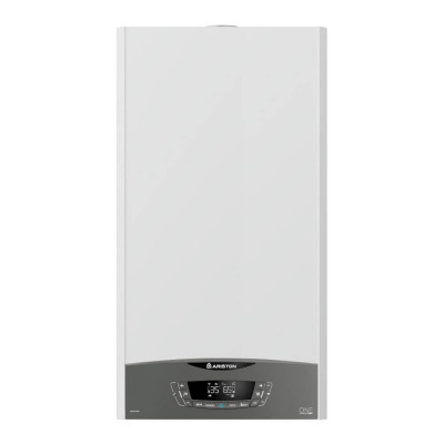 Centrala termica murala in condensare Ariston Clas One Wifi 24, 24 kW, Afisaj LCD, Control vocal, Alb foto