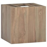 Cumpara ieftin Dulap de baie suspendat, 46x25,5x40 cm, lemn masiv de tec
