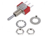 Comutator basculant Poz 3 SP3T ON-OFF-ON 2A/250VAC 5A/28VDC