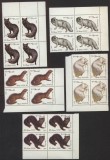 Russia 1980 Bearing Animals x 4 MNH DC.082, Nestampilat