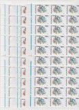 ROMANIA 1999 LP 1495 NOI SPORTURI OLIMPICE SET COLI DE 50 SERII MNH, Nestampilat