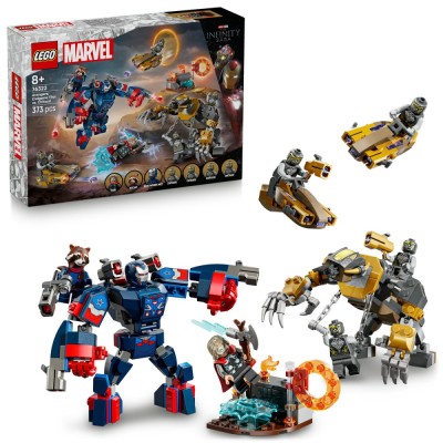LEGO Thor vs Chitauri din Razbunatorii: Sfarsitul jocului Quality Brand foto