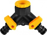 Racord Y Robinet 1/2&quot; Furtun Gradina Gardenest Tolsen ABS+PP