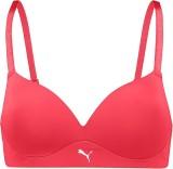 Cumpara ieftin Sutien fara armatura pentru femei PUMA 100001008, rosu, 70B - OUTLET