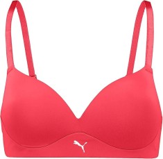 Sutien fara armatura pentru femei PUMA 100001008, rosu, 70B - OUTLET