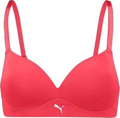 Sutien fara armatura pentru femei PUMA 100001008, rosu, 70B - OUTLET foto