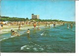#carte postala-CONSTANTA-Mamaia-La plaja
