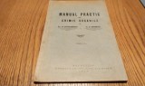 MANUAL PRACTIC DE CHIMIE ORGANICA - Stefan Minovici, Al. Mironescu - Editura Tipografia I. N. Copuzeanu, 1933, 100 p.