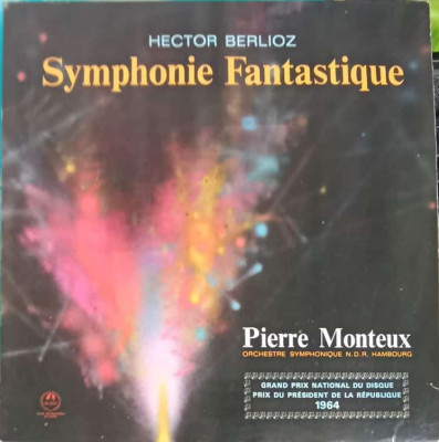 Disc vinil, LP. Symphonie Fantastique-Hector Berlioz, Symphonie-Orchester Des Norddeutschen Rundfunks, Hamburg, foto