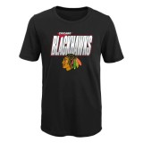 Chicago Blackhawks tricou de copii Frosty Center Ultra black - Dětsk&eacute; L (13 - 14 let)