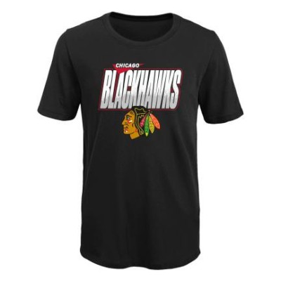 Chicago Blackhawks tricou de copii Frosty Center Ultra black - Dětsk&amp;eacute; L (13 - 14 let) foto