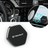 Suport Telefon Auto Magnetic pentru Bord, Birou cu 2 Placute Magnetice, Forma Hexagonala - Techsuit Tiny Series (HOLD210-C) - Black