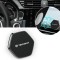 Suport Telefon Auto Magnetic pentru Bord, Birou cu 2 Placute Magnetice, Forma Hexagonala - Techsuit Tiny Series (HOLD210-C) - Black