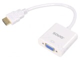 Convertor D-Sub 15pin HD la HDMI Alb