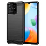 Husa compatibila cu xiaomi redmi 10c tpu carbon, negru