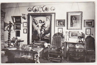 bnk cp Bucuresti - Aspect din Muzeul Pictor Gh Tattarescu - necirculata foto