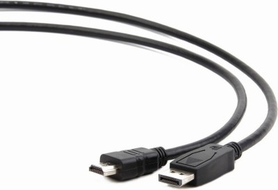 CABLU video GEMBIRD, adaptor DisplayPort (T) la HDMI (T), 1.8m, negru, &amp;quot;CC-DP-HDMI-6&amp;quot; (timbru verde 0.18 lei) foto