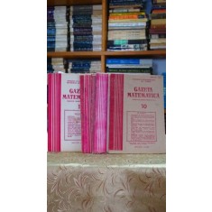 Gazeta matematica pe anul 1989 - 12 numere