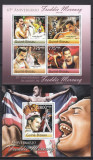 Guinea-Bissau 2011 - Muzica - FREDDIE MERCURY - BL + KB - MNH, Nestampilat