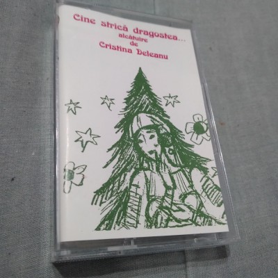 CASETA AUDIO CINE STRICA DRAGOSTEA-CRISTINA DELEANU RARITATE!!!! ORIGINALA foto
