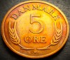 Moneda 5 ORE - DANEMARCA, anul 1969 * cod 4268 A = A.UNC PATINA SUPERBA, Europa
