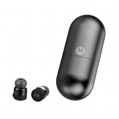 Casti wireless Verve Buds 400 Compact True Motorola, bluetooth 5.0, waterproof, microfon incorporat, Negru foto